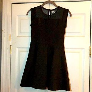 DKNY girls Large classic black dress